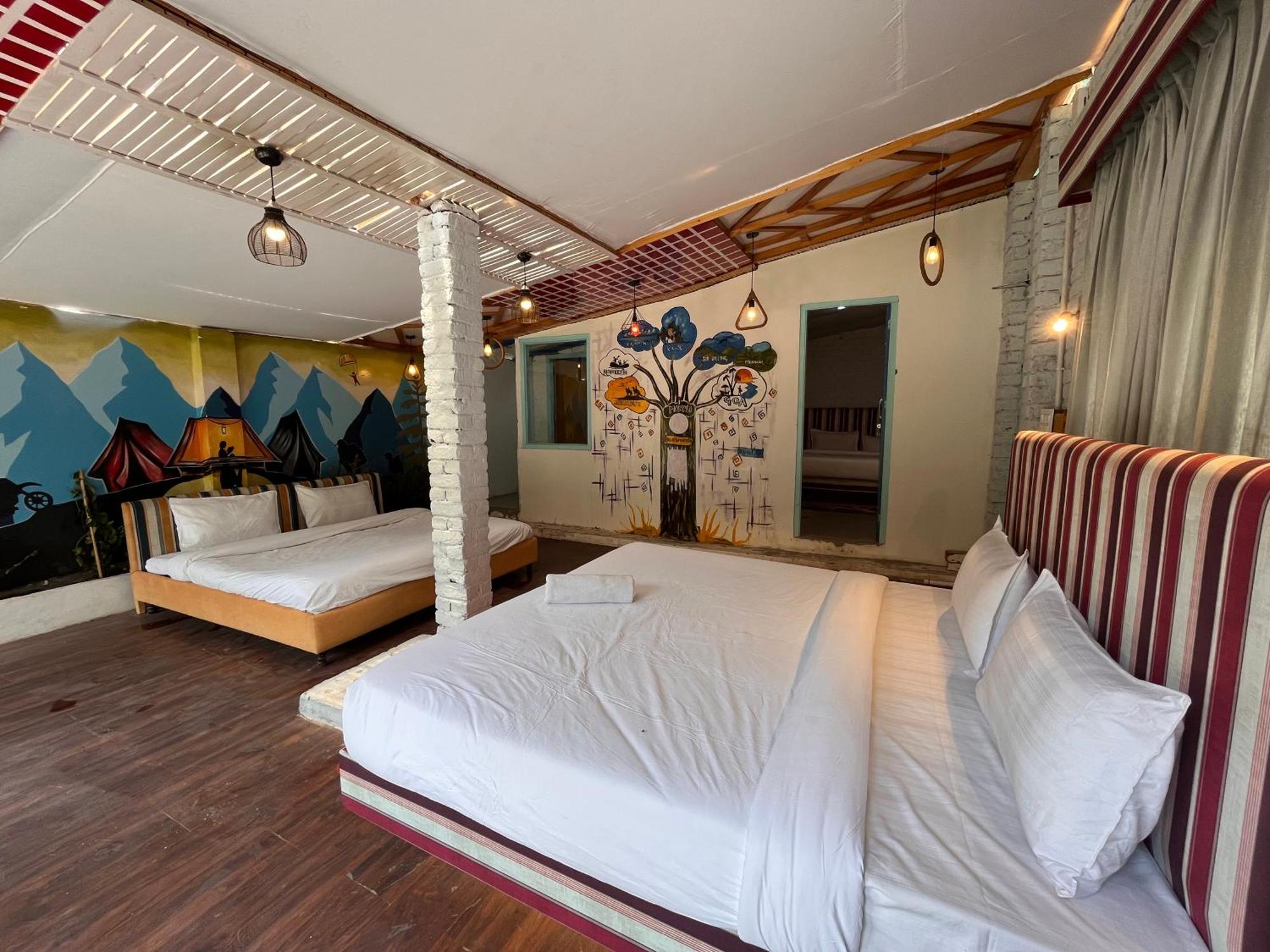 Hotel English Rose, #Personal Parking, #Petfriendly, #Garden, #Bonfire Under The Stars Manāli Extérieur photo